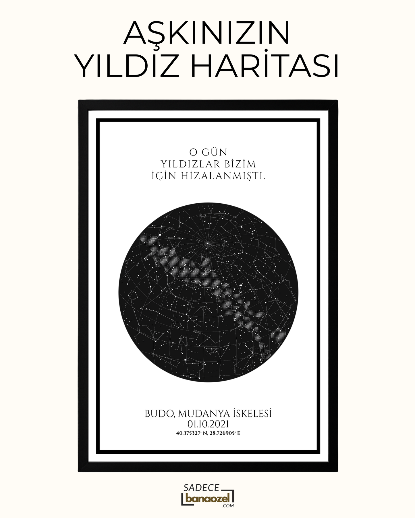 Aşkınızın Yıldız Haritası